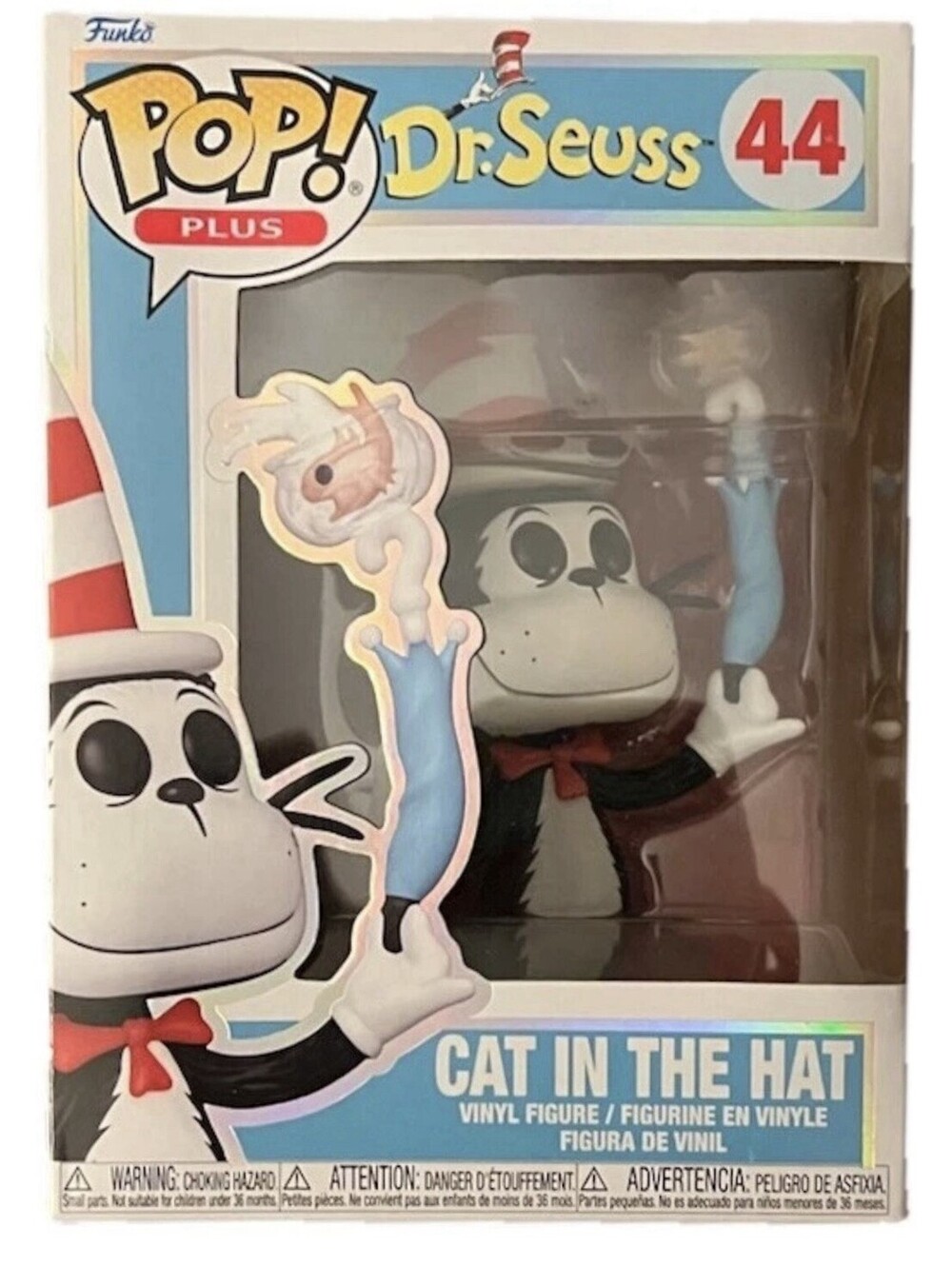 Dr. Seuss Cat in the Hat Funko Pop Plus #44 New